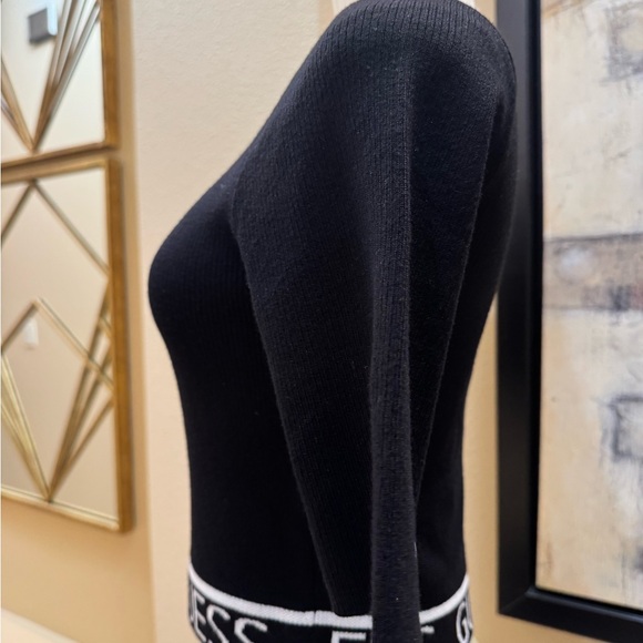 GUESS Logo Tape Zipped Crop Women’s Top. New with Tags - Picture 4 of 10